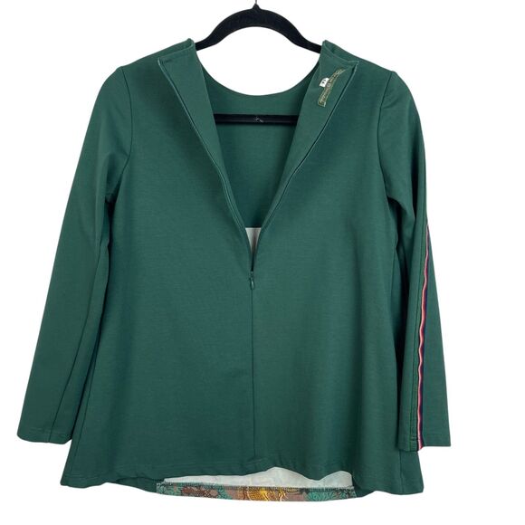 Pan con Chocolate Girls Tunic Top Size 14 Green Long Sleeve Dragon Print Spain - Picture 5 of 9